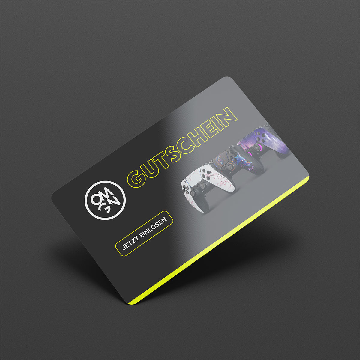 omg geschenkgutschein front das beste geschenk für jeden controller 